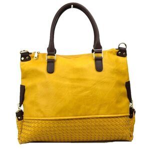 LeMiel Chic Oversized Wooven Tote